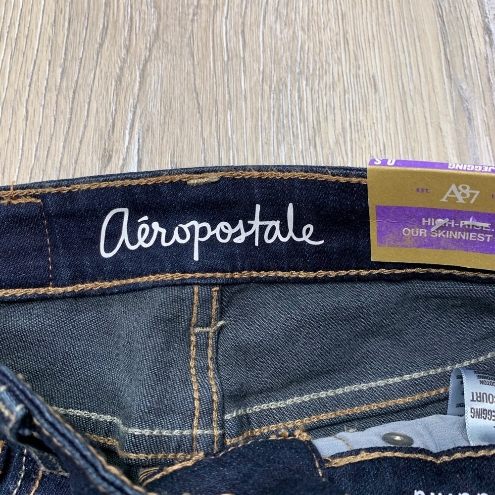 Aeropostale Bree High Rise Skinny Jegging Sz 0 - Picture 4 of 7